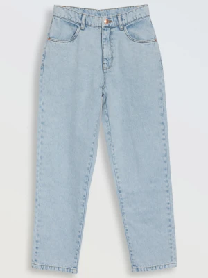 Jasnoniebieskie spodnie jeansowe typu MOM FIT Reporter Young