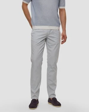 Jasnoniebieskie Spodnie Męskie Alberto Lou-jgu - Light Cotton