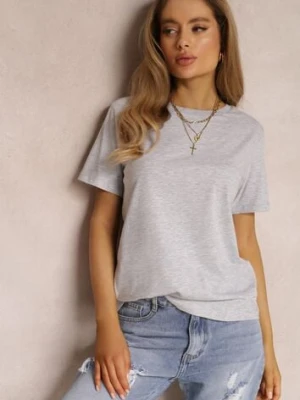 Jasnoszary T-shirt Errona glo-story