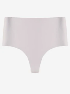 Jasnoszare Bezszwowe Majtki High Waist Kolunea