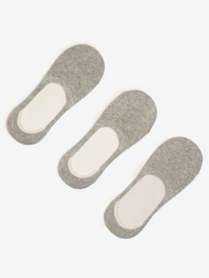 Jasnoszare Skarpety z Bawełny Stopki Folenira vico