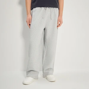 Jasnoszare spodnie dresowe skater fit z dzianiny interlock House
