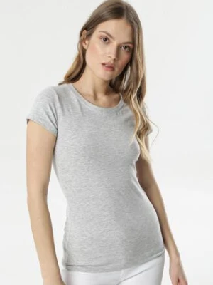 Jasnoszary T-shirt Gathanthei glo-story