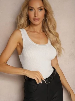 Jasnoszary Top z Metaliczną Nitką Nerelissa rosa