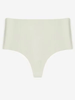 Jasnozielone Bezszwowe Majtki High Waist Kolunea