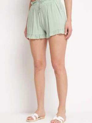 Jasnozielone Szorty z Wiskozy Ionona rosita