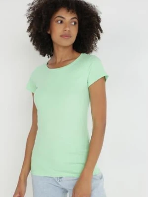 Jasnozielony T-shirt Perirea glo-story