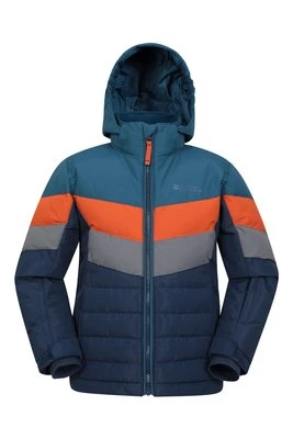 Jasper II — kurtka narciarska dziecięca - Medium Grey Mountain Warehouse