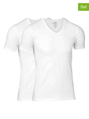JBS Koszulki (2 szt.) w kolorze białym rozmiar: M