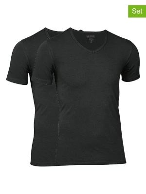 JBS Koszulki (2 szt.) w kolorze czarnym rozmiar: L