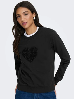 JDY Bluza "Paris" w kolorze czarnym rozmiar: S