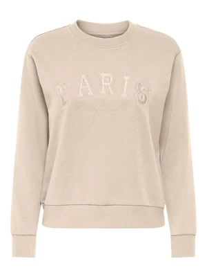 JDY Bluza w kolorze beżowym rozmiar: M