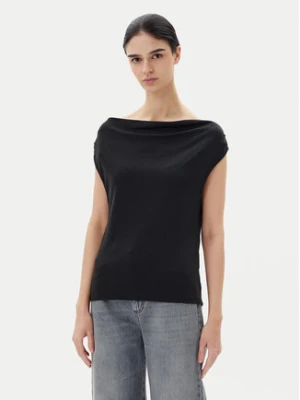 JDY Bluzka Ester 15351679 Czarny Regular Fit