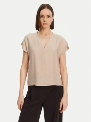 JDY Bluzka Pepper 15349346 Beżowy Regular Fit
