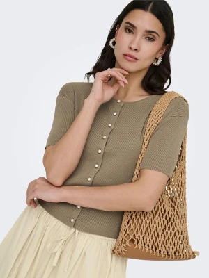 JDY Kardigan w kolorze khaki rozmiar: M