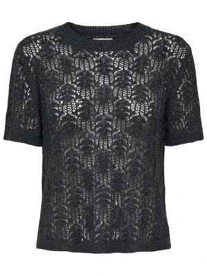 JDY Koszulka dzianinowa w kolorze czarnym rozmiar: XS