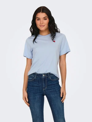 JDY Koszulka w kolorze błękitnym rozmiar: XL