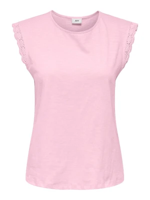 JDY Koszulka w kolorze jasnoróżowym rozmiar: XL