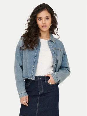 JDY Kurtka jeansowa Aspen 15351405 Niebieski Regular Fit
