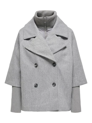 JDY Kurtka przejściowa "Hannah" w kolorze szarym rozmiar: XL