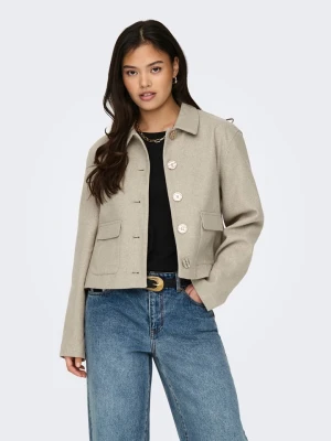 JDY Kurtka przejściowa w kolorze beżowym rozmiar: S