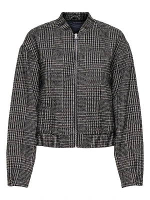 JDY Kurtka przejściowa w kolorze biało-czarnym rozmiar: XS