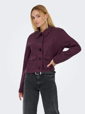 JDY Kurtka przejściowa w kolorze fioletowym rozmiar: L