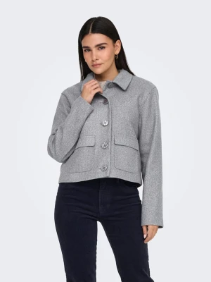 JDY Kurtka przejściowa w kolorze szarym rozmiar: S