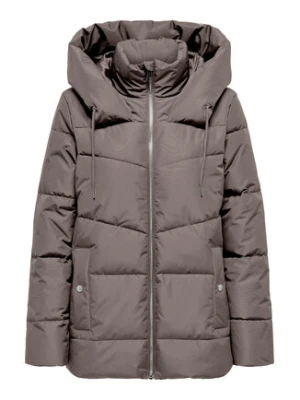 JDY Kurtka zimowa 15300563 Brązowy Regular Fit