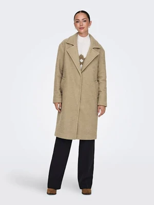 JDY Płaszcz przejściowy w kolorze beżowym rozmiar: M