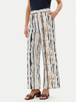 JDY Spodnie materiałowe Troya 15339132 Biały Wide Leg