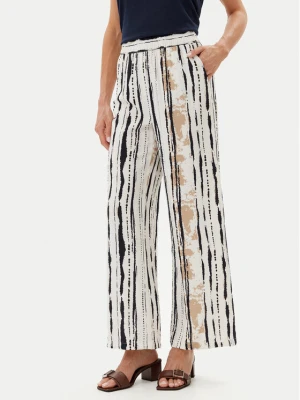 JDY Spodnie materiałowe Troya 15339132 Biały Wide Leg