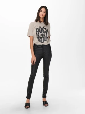 JDY Spodnie "New Thunder" w kolorze czarnym ze skóry syntetycznej rozmiar: L/L30