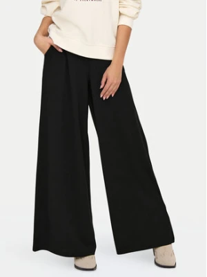 JDY Spodnie palazzo Tanja 15341466 Czarny Wide Leg