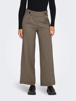 JDY Spodnie w kolorze jasnobrązowym rozmiar: XXS/L30