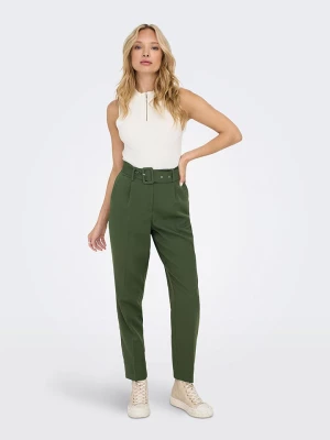 JDY Spodnie w kolorze zielonym rozmiar: S/L32