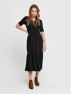 JDY Sukienka codzienna Dalila 15195291 Czarny Loose Fit