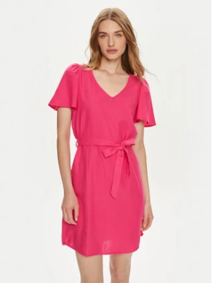 JDY Sukienka letnia Say 15321189 Różowy Regular Fit