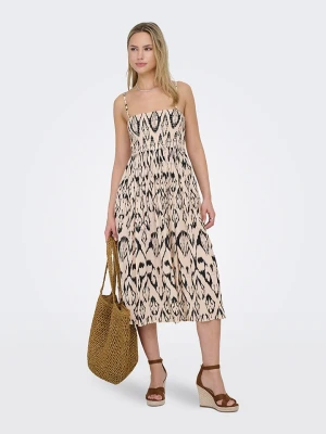 JDY Sukienka w kolorze beżowym rozmiar: XS