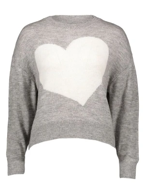 JDY Sweter "Lovella" w kolorze szarym rozmiar: XL