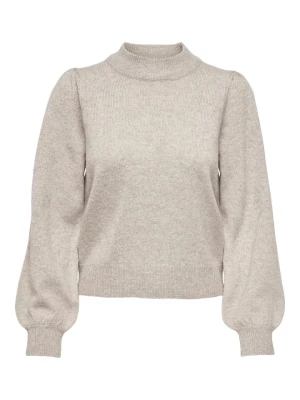 JDY Sweter "Rue" w kolorze jasnoszarym rozmiar: XS