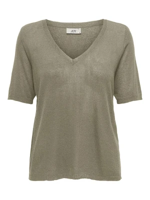 JDY Sweter w kolorze beżowym rozmiar: S