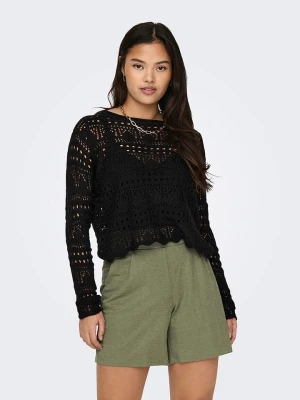 JDY Sweter w kolorze czarnym rozmiar: M
