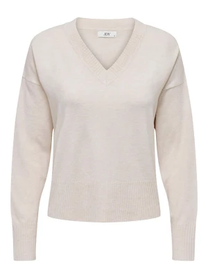 JDY Sweter w kolorze kremowym rozmiar: XL