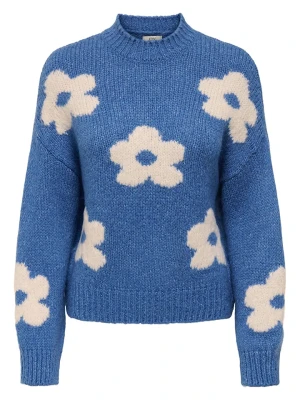 JDY Sweter w kolorze niebieskim rozmiar: XL