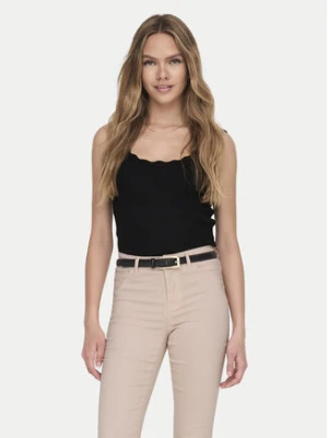JDY Top Nanna 15290585 Czarny Slim Fit