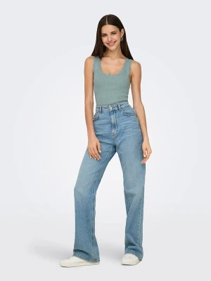 JDY Top w kolorze błękitnym rozmiar: L