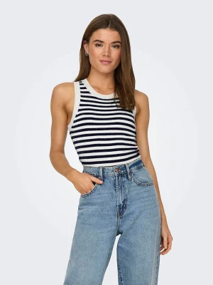 JDY Top w kolorze czarno-białym rozmiar: S