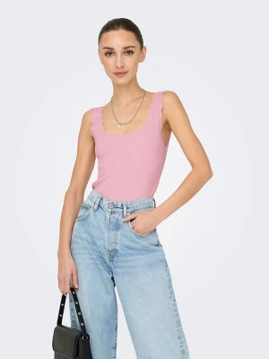 JDY Top w kolorze jasnoróżowym rozmiar: XS