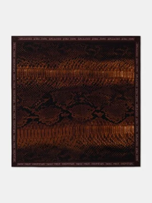 Jean Paul GAULTIER apaszka jedwabna Python